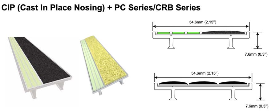 Luminous Stair Nosing – Available in this range