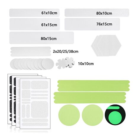 Slip Resistant Bathtub Strips – 2