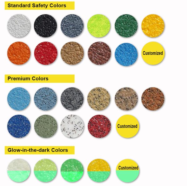 TH-1535 Non-Slip Flat Stair Nosing – Colors