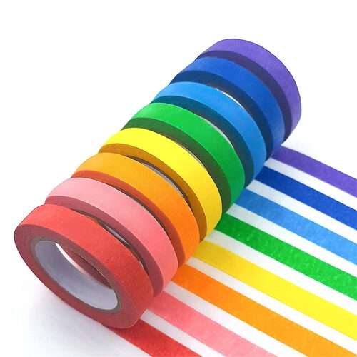 Washi Tape For Color Separation